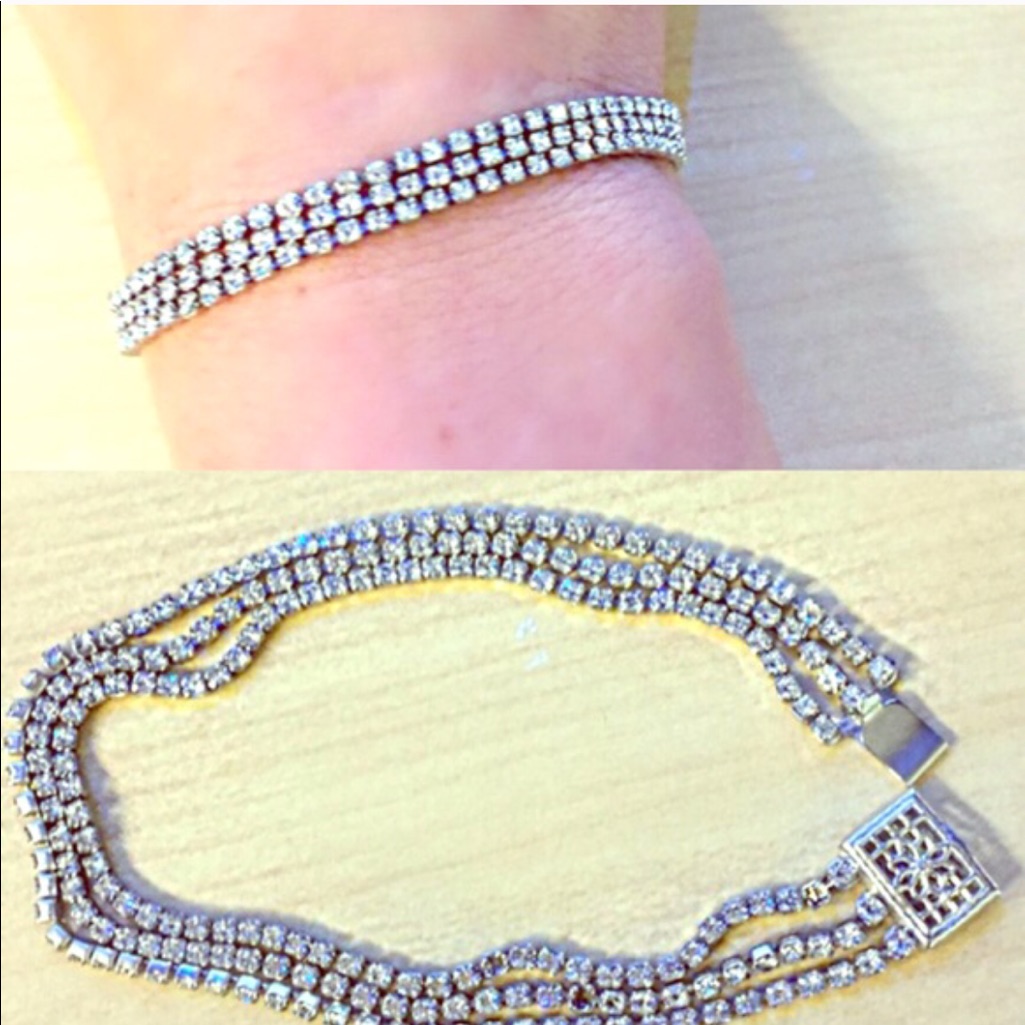 Bhldn Ememeline Tennis Bracelet